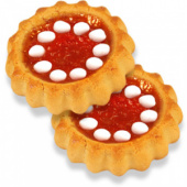 Печенье "Задумка" крем клубника со сливками 3,1 кг