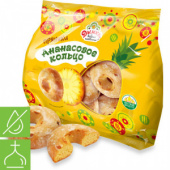 Пряники "Ананасовое кольцо" 400г*8, цв.пл.